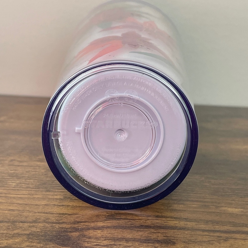 Starbucks Spring 2022 White Floral Venti Tumbler - Picture 4 of 5
